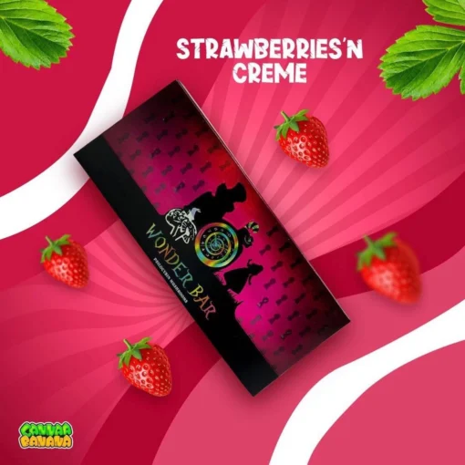 Wonder Bar Mushroom Chocolate Strawberries ‘N Creme. This is the highest quality psilocybin chocolate bar on the market. Made by extracting the psilocybin from mushrooms. This allows for a much pure high. Wonder bar chocolate eliminates the upset stomach feeling users get from digesting mushrooms